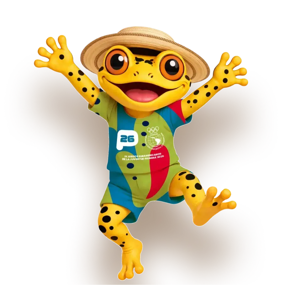 Anton saltando con sombrero